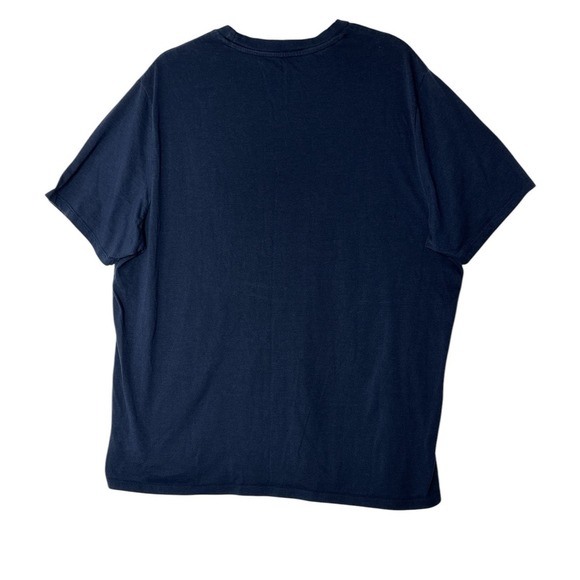 PENDLETON Graphic Short Sleeve T Shirt Mens Large Rainbow Classic Lake Navy Blue - Picture 2 of 7